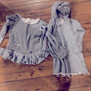 Burts Bees organic cotton sweatshirts